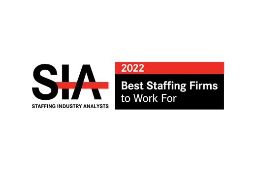 SIA Best Staffing Firms to Work For 2022